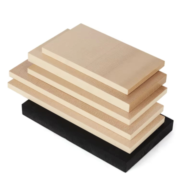 Custom Natural Color PPS, GF40 Plus Glass Fiber Board, Black Beige PPS Bar Material: High-Quality Engineering Plastics and Composites