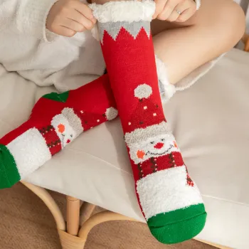Women's New Arrival Super Thick Warm Christmas Socks - Polar Fleece Indoor Carpet Socks