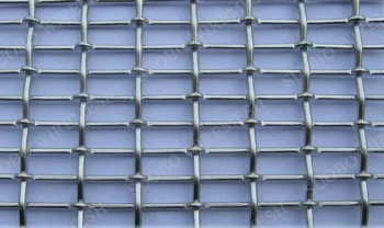 High Manganese 304 Stainless Steel Crimped Wire Mesh