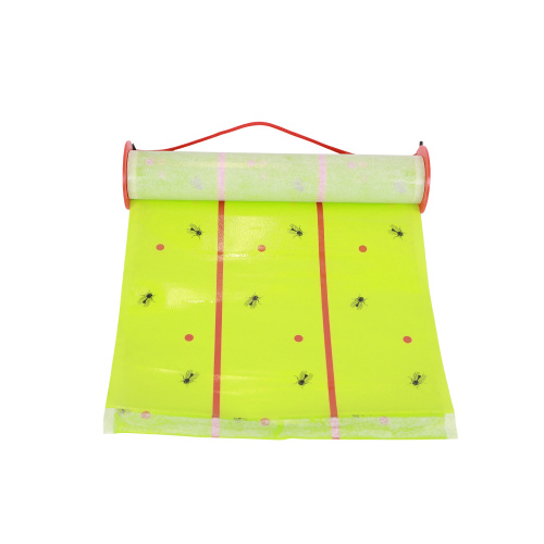 Fly Glue Trap for Outdoor Indoor and Outdoor Sticky Fly Catcher Ribbon Strip Fruit Fly Trap Flying Insect Trap for Pest Control