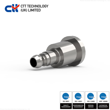 Conectores de videocassete de gás de alta pureza - usinagem CNC
