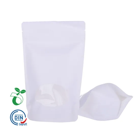 Bio Degradable Food Grade White Kraft Paper Packaging