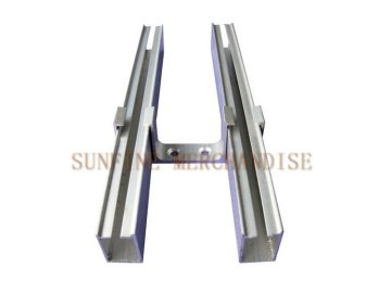 double aluminum rail (ceiling setup)