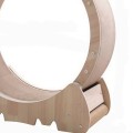 Aibike seguro clássico papelão gato scratcher placa fixado na parede corda tapete piso pendurado lounge cama cesta durável móveis para animais de estimação