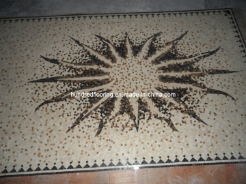 Pattern Mosaic Marble Stone Mosaic Floor Tile (ST110)