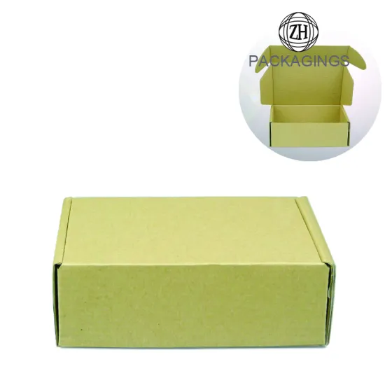 Cheap brown shipping box retail