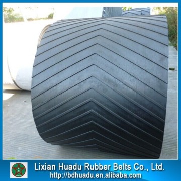 Wear Resistant Anti Slip conveyor Belt Chevron conveyor belt