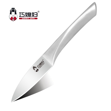 Best Choice 3.5 Inch Stainless Steel Hollow Handle Paring Knife - 5Cr15MoV Steel Kitchen Knife for Fruit Carving