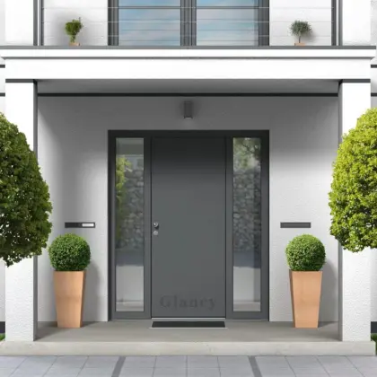 Nordic Style Stainless Steel Door Security Fashion Doors - Manufactory Direct