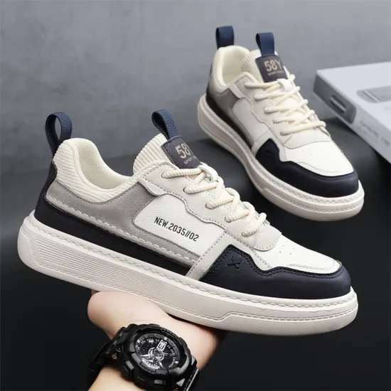 Popular Men's Casual Anti-Slip Skate Shoes for Autumn Wholesale