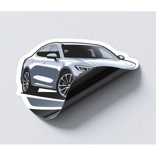 Black vinyl car sticker car custom