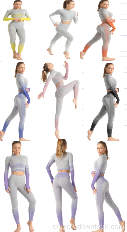 Hochwertiges Frauen Yoga Set 2 Stück