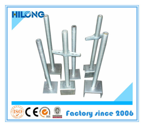 Adjustable Scaffolding Screw Steel Base Jack for Construction