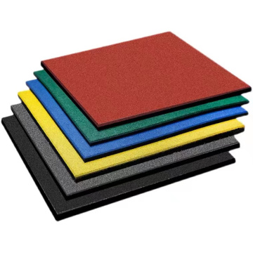 High quality playground safety rubber mat tile flooring