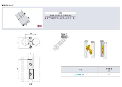Industrial Lean Pipe Series Aluminum Profiles