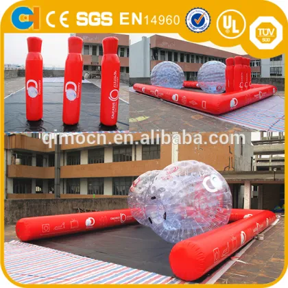 Giant inflatable human bowling games,Inflatable bowling pins,Bowling lanes