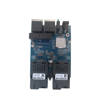 Suis serat gigabit dengan 2 port serat dan 2 pelabuhan PCBA PCBA LAN