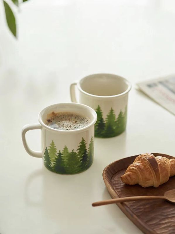 Forest - themed Ceramic Mug