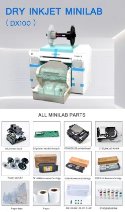 Fuji Frontier S Inkjet Photo Printer & FUJI DX100 Dry Lab