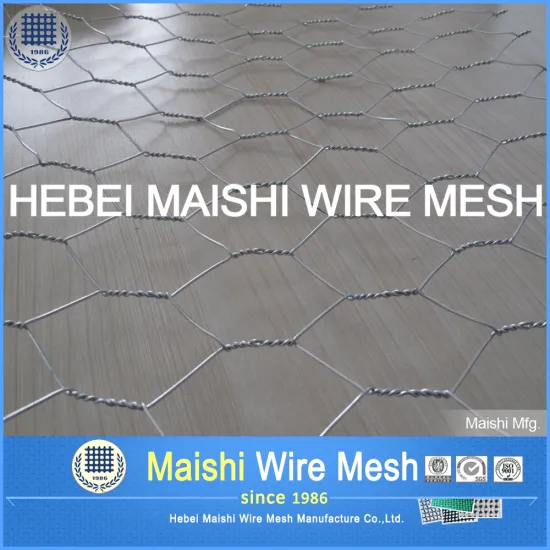 Hexagonal wire netting/poultry netting