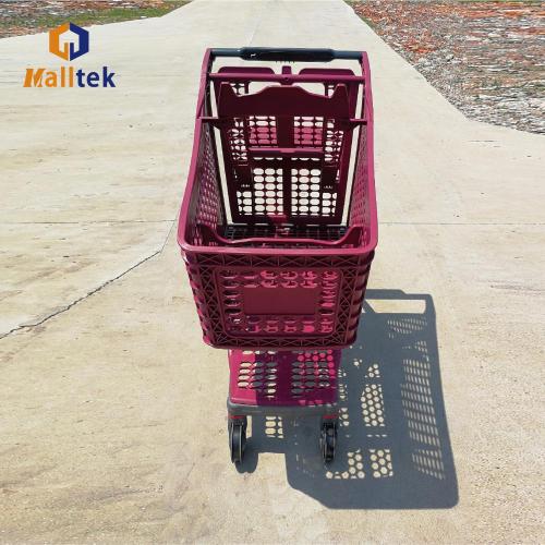 Convenience Store 130L Plastic Shopping Cart