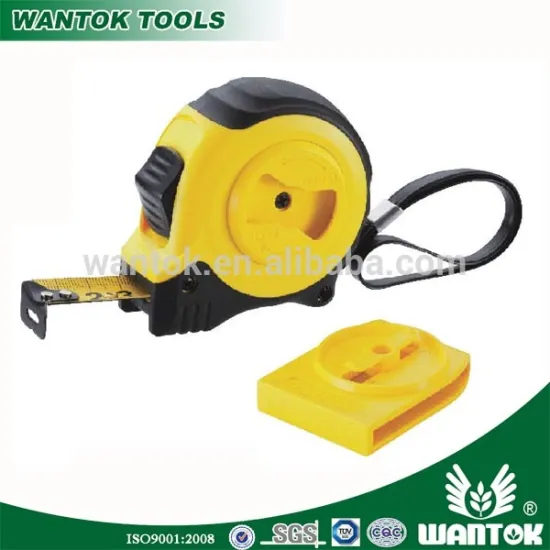 rubber covered carbon steel measuring tape/tape measure