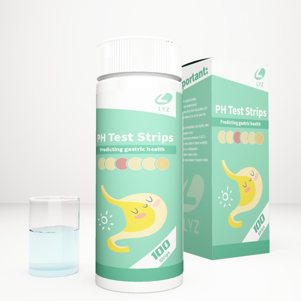 gastric acid ph test strips