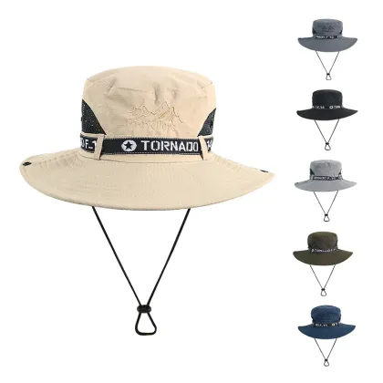 Summer Sunscreen Sun Hat - Breathable Men's Fisherman's Hat