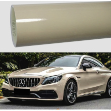 Crystal Gloss Khaki Milan Car Wrap Vinyl.