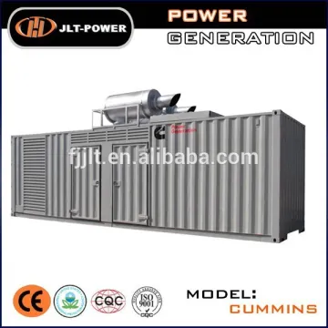Container type diesel generator 1000kva power plant