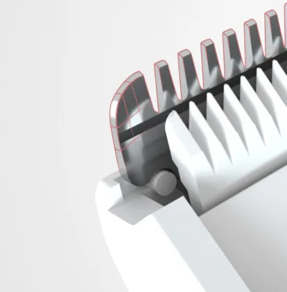 Rechargeable Electric Baby Hair Clippers