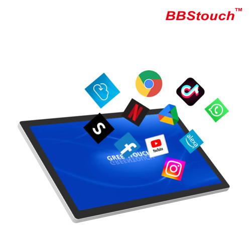 55" Floor Stand Touch Screen Query Kiosk