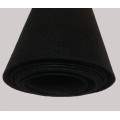 needle punched black non woven fabric polypropylene