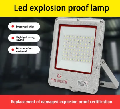 ATEX Certified Explosion Proof Floodlight - Easy Install LED Explosion-Proof Industrial Lights