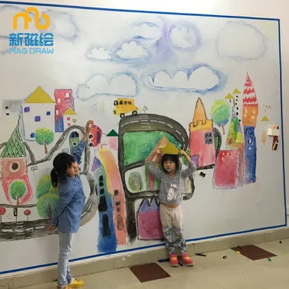 Turn Wall Into Whiteboard- Home Office Whiteboard