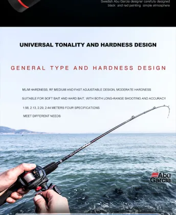 Abu Garcia New Black Max BMAX Baitcasting Rod for Lure Fishing