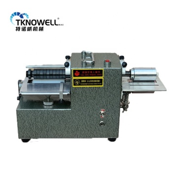 10cm Width Mini Leather Strip Slitting and Strap Cutting Machine for Belt Making