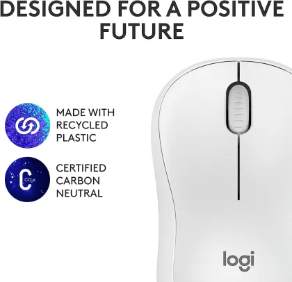 Logitech M240 Optical Portable Compact Silent Wireless Bluetooth Mouse
