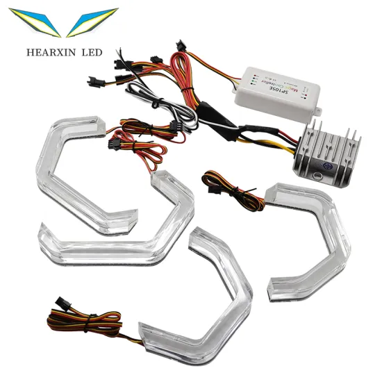 HearxinRGB LED Halo Rings Light Kits for Pre-facelift BMW F10 F13 F22 F30 F31 320i 328i