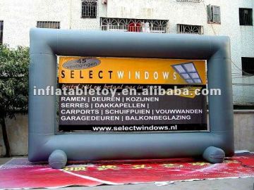 inflatable movie screen/outdoor inflatable screen/advertising inflatable screen