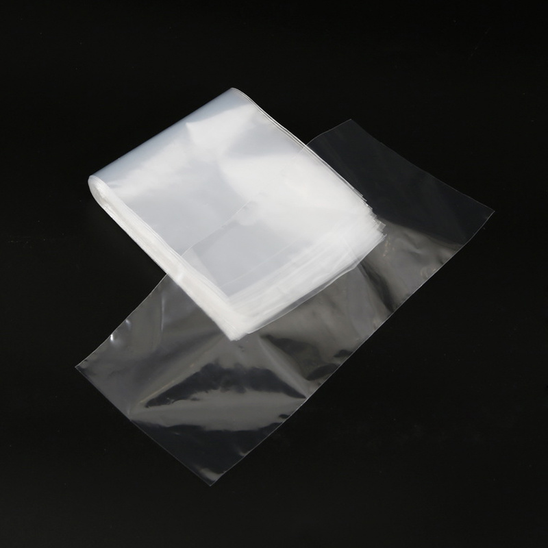 Food Grade Laminated Plastic Transparent Flat Bottom Food Packing Virgin Plastic Bag Supply