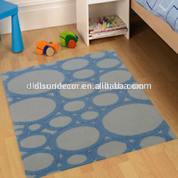 100% cotton pile hand made rugs for kids room