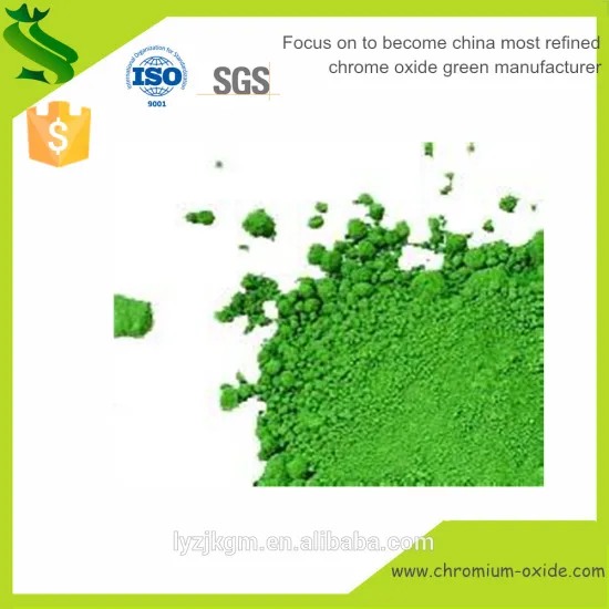 Cr+6 0-5PPM Green Ceramic Pigment Glaze Raw Material
