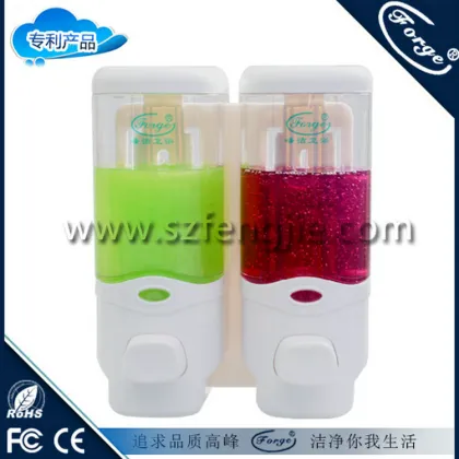Fashionable nice appearance wall mount liquid soap dispenser