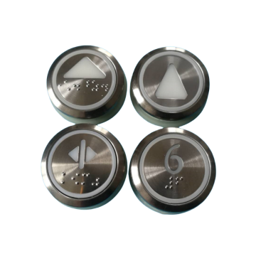 Modern Steel Elevator Touch Button for Hotels and Apartments