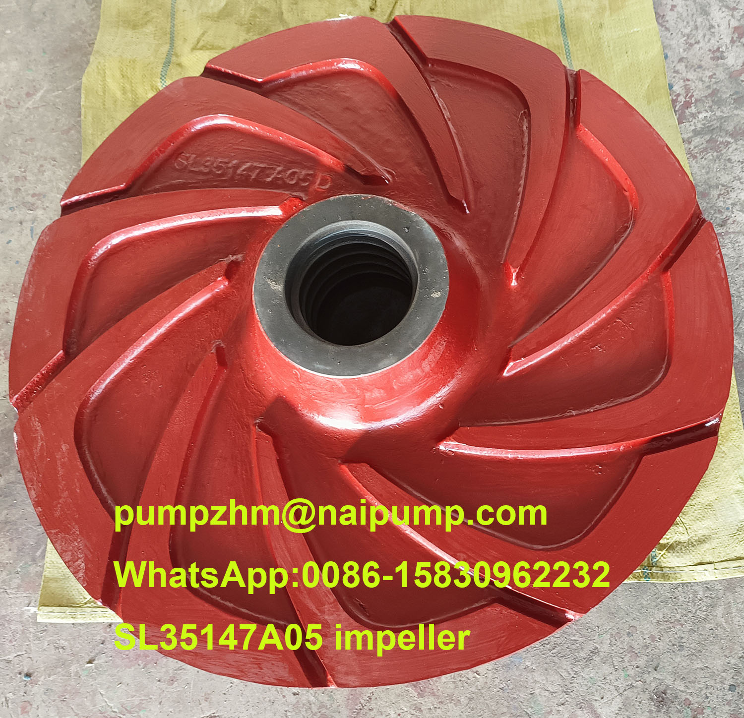 SL35147A05 high chrome impellers