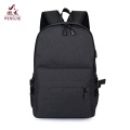 Mochila de carga USB de Gray School Anti Theft Bag