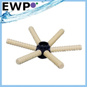 Water distributor/dispenser for 4'' top opening FRP tank