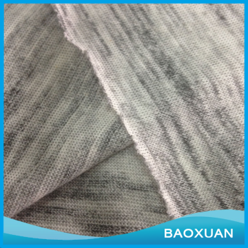 65 Polyester 35cotton t/c 30S space dyed single jersey fabric hacci fancy knitted for shirts                        
                                                                                Supplier's Choice
