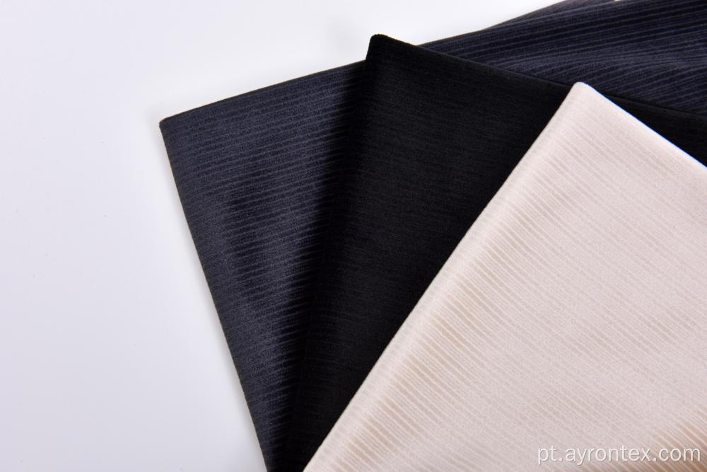 Tecido de lã de barra vertical suave suave